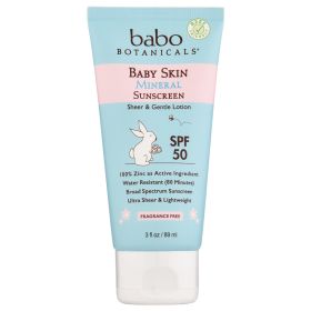 BAB BABY SPF 50 LOT SNSC ( 1 X 3 OZ   )