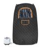Compact Portable Steam Sauna Tent, 1200 Watt Sauna Blanket with Chair & Storage Bag, Home Therapeutic Sauna Tent for Detox Relaxation