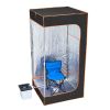 Portable Steam Sauna Tent Full Size, 1600W With Visible Window, Personal Sauna Blanket Kit for Home Spa, Detoxify & Soothing Heated Body Therapy