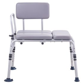 Tub Transfer Bench for Bathtub 500lbs, Shower Seats for Adults, Lightweight Shower Bench for Elderly and Disabled with Padded Seat