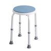 Shower Chair for Inside Shower, 360 Degree Swivel Shower Seat, Adjustable Height Shower Stool