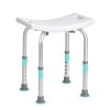 Shower Chair, Adjustable Height Shower Stool with Built-in Handles, Shower Seat for Inside Shower or Tub