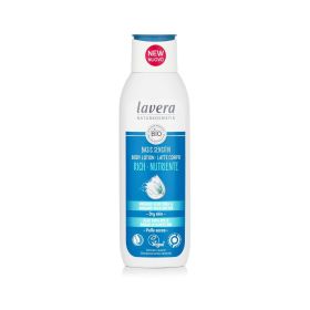 LAVERA - Basis Sensitiv Rich Body Lotion With Organic Aloe Vera & Organic Shea Butter - For Dry Skin 110939 / 637706 250ml/8.7oz