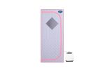 Full Size Portable Grey Steam Sauna tentâ€“Personal Home Spa, with Steam Generator, Remote Control, Foldable Chair
