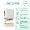 Electric Oil Applicator Scalp Massager 2 in 1 for Hair Growth - Rechargeable Waterproof Vibrating Hair Serum Comb