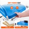 Sliding Tub Transfer Bench with 360 Degree Swivel Seat, Sliding Shower Chair with Pivoting Armrest & Padded Seat and Safety Belt